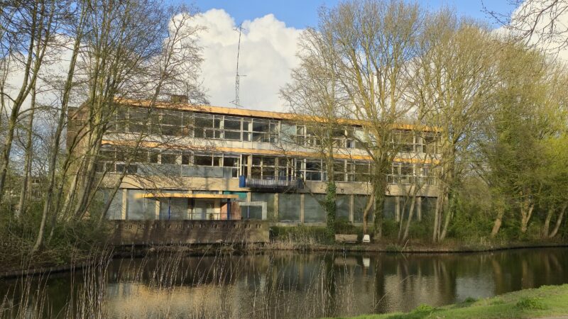 Het huidige pand aan de Overwolde