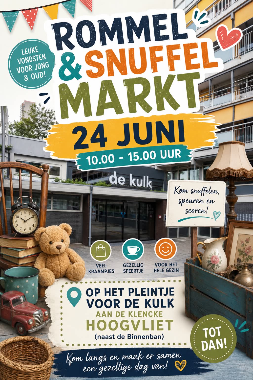 Rommel en snuffelmarkt de Kulk
